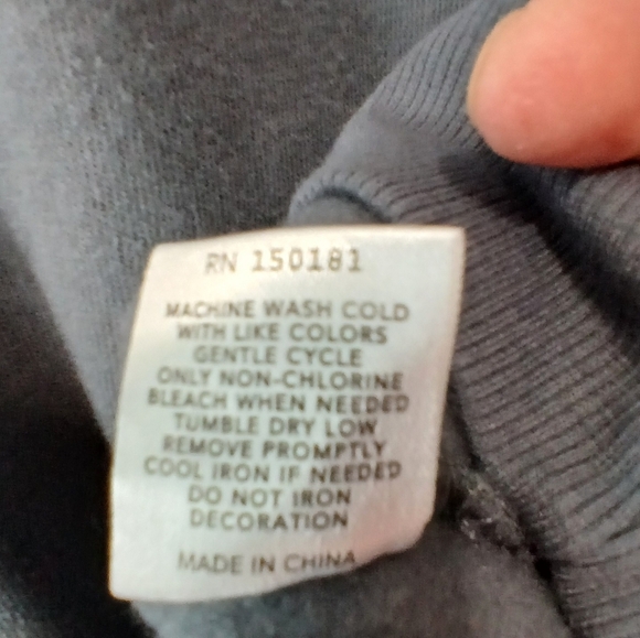 Grayson Threads Gray Sweatshirt Manifest Gold Butterfly Women's Size Large Comfy - Picture 6 of 6